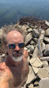 Steven Ogg Instagram - How many times can the rabbit be pulled from the hat? How many times can that pot o’ gold be found at rainbow’s end? How many times… *LAXATIVE FOR THE CREATIVIPATION* #poetry #gassy The End Of The Earth