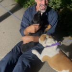 Steven Ogg Instagram – That’s why they call it puppy love. ALWAYS REMEMBER to adopt/rescue animals! #adoptdontshop #puppylove