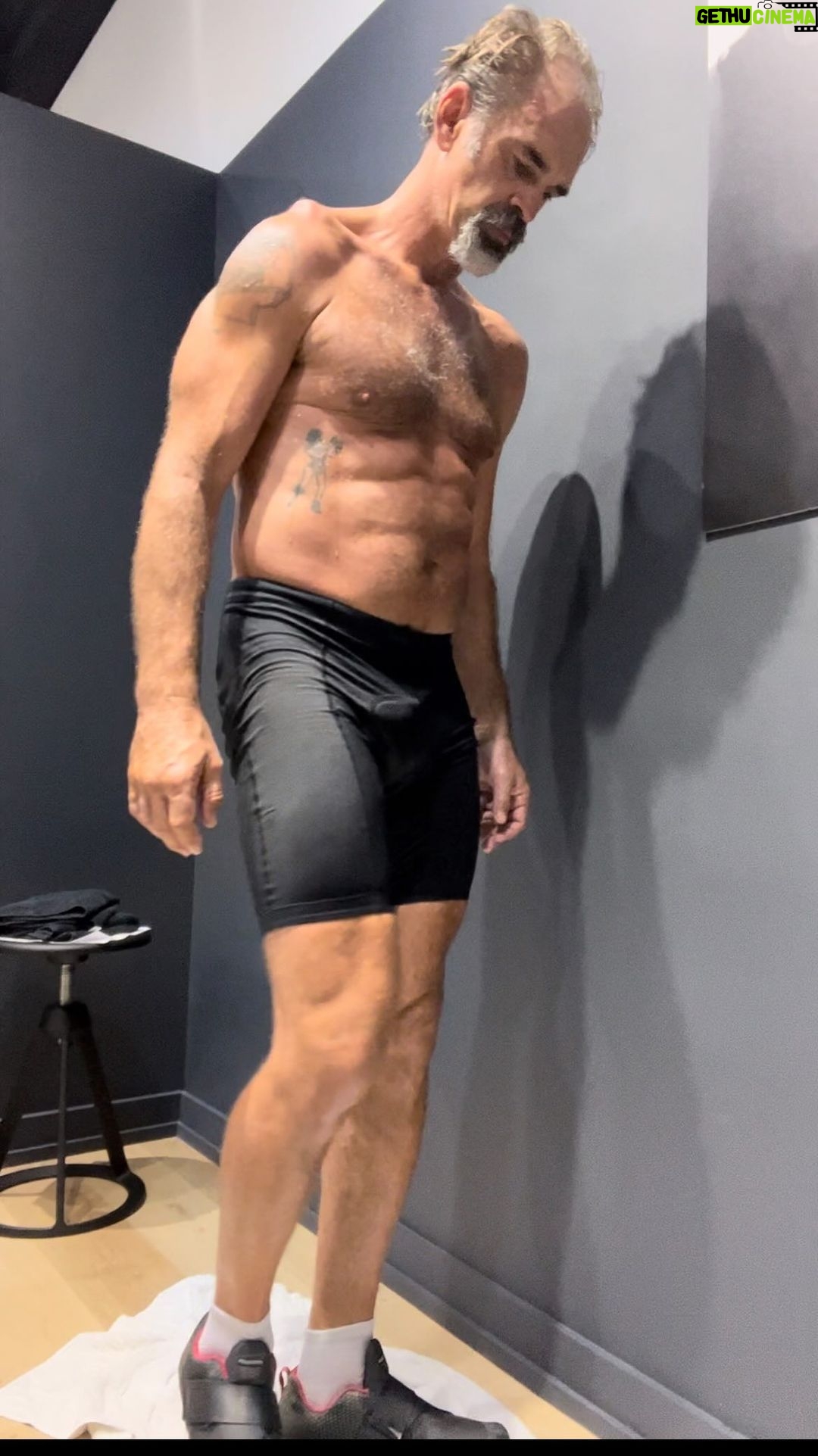 Steven Ogg Instagram - Because it represents my discipline that I am proud of. Don’t need the praise- yes, sunshine up the ass is nice butt want to share the strength of showing up every day when inspiration lacks when frustrations constipate that discipline gets me through into a better field that ideally helps another. Cause fuck knows at the end o the day being closer to the end than its beginning you only have yourself to continue to push. #spinning #sweat #FindYours Sweat City