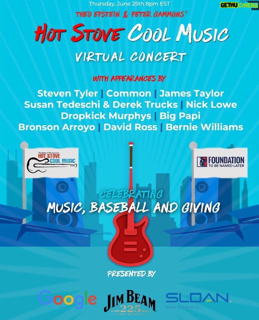 Steven Tyler Instagram - TONIGHT- LINK IN STORY!!! #REPOST @janiesfund We are SUPER excited to tune in tonight for an amazing Virtual Concert to see a special performance from our fearless founder @iamstevenT supporting @ftbnl1 in providing lifesaving support to inner-city youth in Boston and Chicago. Huge thanks to all the fans, guests and performers who are stepping up to help young women in our LifeSet program! Tickets still available in our bio. #hotstovecoolmusic #socialimpact