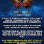 Steven Tyler Instagram - UPDATE: Aerosmith’s Las Vegas residency performances scheduled for May 20 through June 4 at Park MGM are no longer able to happen in accordance with recommendations from the CDC regarding events. The good news is that we will be returning to Vegas for additional residency dates, which will be announced in the near future. Tickets for affected shows will be refunded at the point of purchase and ticketholders will have a dedicated presale giving them first access to purchase tickets for the new dates, which will be announced as soon as possible. We look forward to coming back and adding another Sin to Sin City as soon as we can. Until then, stay safe, stay healthy, save it up and rock on! We will… Love, the boys from Aerosmith