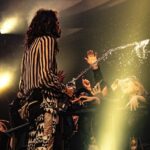 Steven Tyler Instagram - IT GETS HOT A.F 🔥IN SIN CITY... SOMETIMES I GOT TO COOL IT DOWN! 💦 #DEUCESAREWILD @aerosmith 📷 @justinmcconney Live At MGM