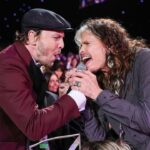 Steven Tyler Instagram - @gavindegraw YOU ARE WHAT IT TAKES AND THEN SOME MORE OF WHAT IT TAKES @musicares @aerosmith #musicares #aerosmith #gavindegraw 📷 @zack.whitford