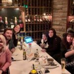 Steven Tyler Instagram - THE WIND SHE’S A-SCREAMIN’ YOUR NAME... GREAT NIGHT OUT WITH MY WOLF PACK HOWLIN’ AT @miatyler’s BIRTHDAY. #REPOST @miatyler When your heart & stomach is full. This Wolf pack is sleeping good tonight. ♥️🐺♥️