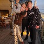 Steven Tyler Instagram - GREAT DAY AT NOBU MALIBU FOR MILO’S BIRTHDAY. OVER UNDER SIDEWAYS DOWN… THAT’S THE WAY TO PLAY THIS TOWN.