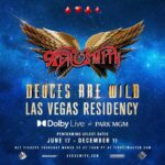 Steven Tyler Instagram – GET READY TO WALK THIS WAY TO VEGAS… @aerosmith RETURNS TO SIN CITY!!! BACK IN THE SADDLE AGAIN!!! DOLBY LIVE AT PARK MGM THIS JUNE THROUGH DECEMBER!!! TICKETS ON SALE THURSDAY MARCH 31ST AT 10 AM PT
#DEUCESAREWILD @parkmgm