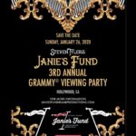 Steven Tyler Instagram - #REPOST @janiesfund We are so excited to announce Janie's Fund's 3rd Annual Grammy Viewing Party to help brave and courageous girls heal! For more information about the event or to buy tickets, please email: Janiesfund@aabproductions.com #jamforjanie