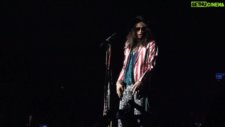 Steven Tyler Instagram - VEGAS... SORRY IF THE #DEUCESAREWILD #AEROSMITH💥💥💥SHOW WAS TOO LOUD!!! #REPOST @AEROSMITH A LOOK BACK AT OUR OWN FIREWORKS 💥💥💥 SHOW ON THE #4THOFJULY #DEUCESAREWILD For tickets, VIP packages and more visit: www.Aerosmith.com ⠀⠀⠀⠀⠀⠀⠀⠀⠀⠀⠀⠀ 🎥: @theaaronperry 🎥🎞✂️: @justinmcconney Live At MGM
