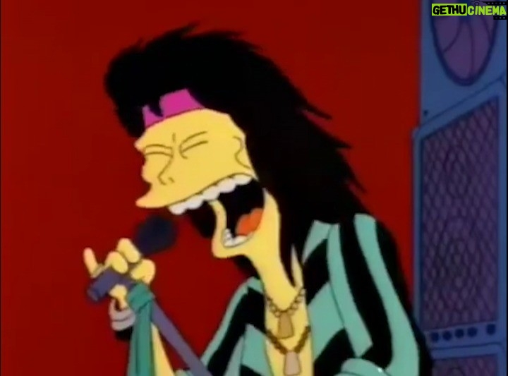Steven Tyler Instagram - HELLO ST. LOUIS… SPRINGFIELD… 30 YEARS AGO TODAY @aerosmith ROCKED @thesimpsons WITH A GREAT SHOW… RIGHT MOE??? 🤘 #THESIMPSONS