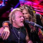 Steven Tyler Instagram - HE WALKS… HE TALKS… HE CRAWLS ON HIS BELLY LIKE A REPTILE… HAPPY BIRTHDAY JOEY KRAMER!!! 🎂 🤘 📷 @zack.whitford