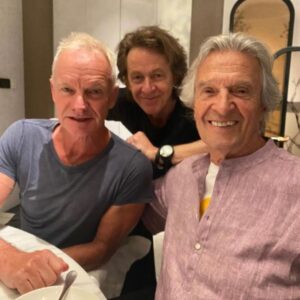 Sting Instagram - #repost @dominicmillerofficial Pinching myself after a great birthday dinner last night here in Singapore in stimulating company. John McLaughlin has been a hero of mine since I was 15, and Sting , well after 33 years with him he’s still the greatest. Inspiring.