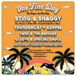 Sting Instagram - Sting + Shaggy = ONE FINE DAY ☀️🌴 Tag a friend and join us in at The mann in Fairmount Park on September 9! More info at OneFineDayPhilly.com 😎