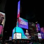 Sting Instagram - Spotted in Times Square. Thank you @ivorsacademy, @amazonmusic and @amazonmusicuk. #TheIvors