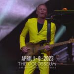 Sting Instagram - Back again! My Las Vegas residency “Sting: My Songs” will be returning to the legendary Colosseum at Caesars Palace in April of 2023! Sting.com member presale begins tomorrow, June 14 at 10am PT and Citi presale starts tomorrow at 12Noon PT, before the general on-sale Friday, June 17 at 10am PT. For all dates, VIP info and ticket options, head over to Sting.com 🎶🎸