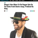 Sting Instagram - Shaggy’s new album, “Com Fly Wid Mi” - the Frank Sinatra songbook in a Reggae style. Sung by Shaggy. Produced by Sting. Out May 25th.
