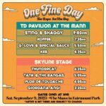 Sting Instagram - Get ready for ONE FINE DAY in Philly! 🌴☀️🐳 Start planning and meet us at the Mann in Fairmount Park this Saturday! ✌️ More info at OneFineDayPhilly.com
