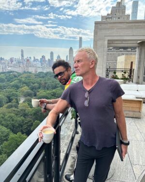 Sting Instagram - Getting ready for @onefinedayphilly 🎶 our music festival this Saturday, Sept 9th in Philadelphia. Who’s joining us?