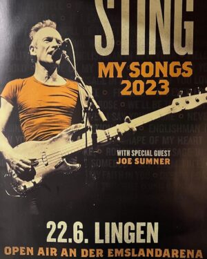 Sting Instagram - #Repost @mkcherryboom
・・・
#mysongstour #2023 @theofficialsting @dominicmillerofficial @iamgenenoble @melissamusique @webboweb @zachjonesmusic @shanehoosong @cherrytreerec @livenation