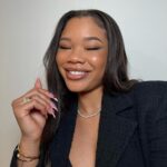 Storm Reid Instagram - even on my chill days 🖤 Los Angeles, California
