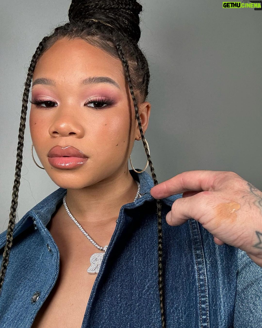 Storm Reid Instagram - good genes 😚 Los Angeles, California