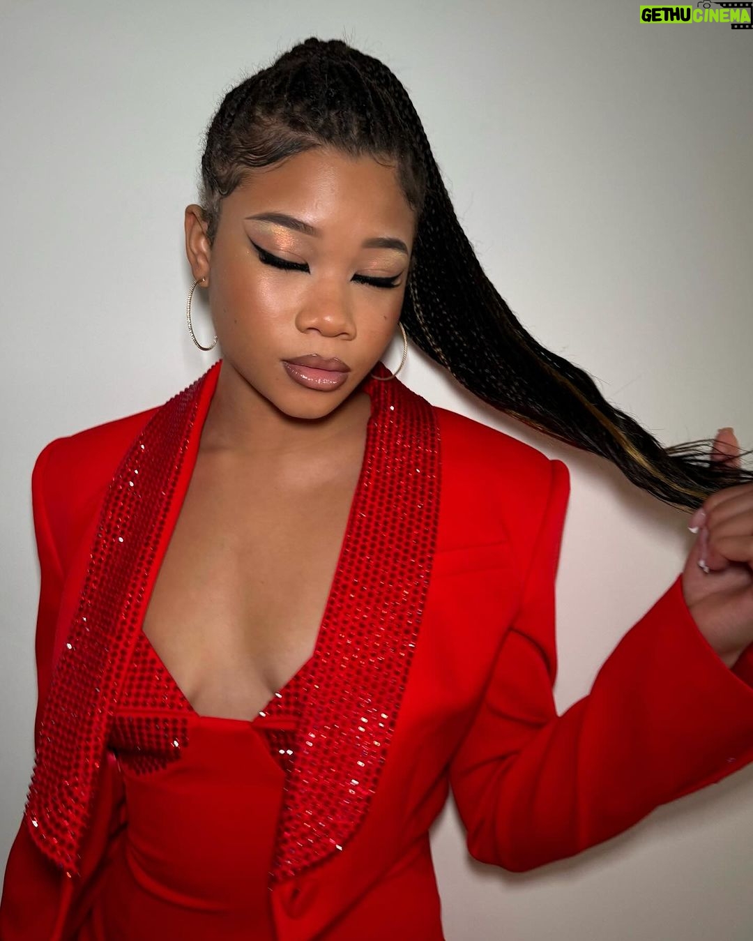 Storm Reid Instagram - code red ❗️ Los Angeles, California