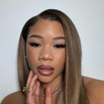 Storm Reid Instagram - tonight we celebrate 🥂💚 Los Angeles, California
