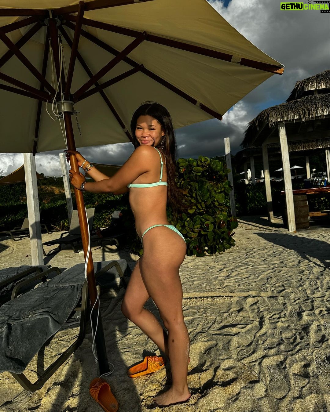 Storm Reid Instagram - let’s go farther than Mexico 🏝️ Antigua & Barbuda