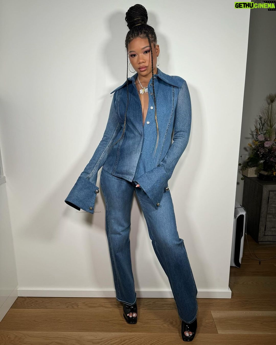 Storm Reid Instagram - good genes 😚 Los Angeles, California
