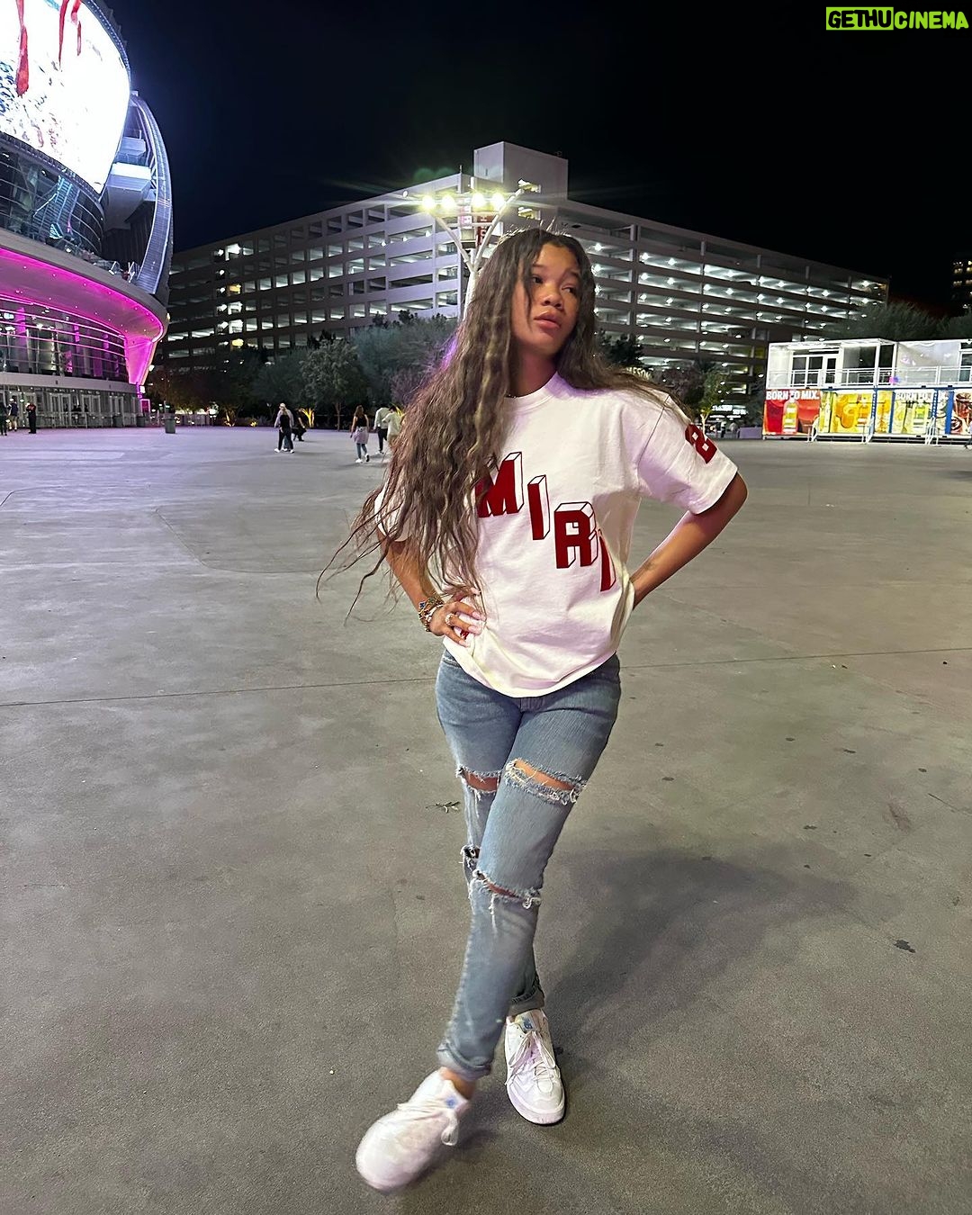 Storm Reid Instagram - put em in position im they big homie Las Vegas N. V.