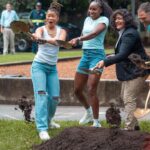 Storm Reid Instagram - to whom much is given much is expected and REQUIRED. woke up full of gratitude thinking about the impact we’re going to make. thank you to my city of Atlanta which i love so much; @andreforatlanta, @eastatlantakids, my incredible NB fam, @atlparksandrec, and of course, @cocogauff for helping this dream and prayer come to fruition. can’t wait to see all dreamers enjoy the improvements at Brownwood. xo. 🥹🩵 Atlanta, Georgia