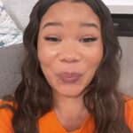 Storm Reid Instagram - ain’t cut from the same cloth they paper ⚠️