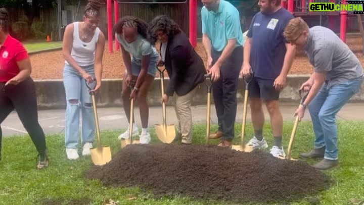 Storm Reid Instagram - This ground breaking ceremony was just step one to giving back to kids in Atlanta. I am overwhelmed today by the number of people that are joining me in this effort of stewardship by ordering the @arashiblubystormreid 1720 hoodie. It's not just me and @cocogauff rebuilding this park. You guys are ALL rebuilding this park for kids to play, grow, and dream with us. I am humbled! I am grateful for your love and generosity. "To whom much is given, much is required". 🩵 Link in bio or click link to order! Limited edition www.arashiblubystormreid.com