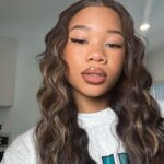 Storm Reid Instagram - just tryna cure your Monday blues Los Angeles, California