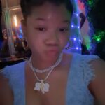 Storm Reid Instagram – eating my cake and wearing it too 🤭 thank y’all for the birthday wishes it means the world 🩵 #20 Turks And Caicos