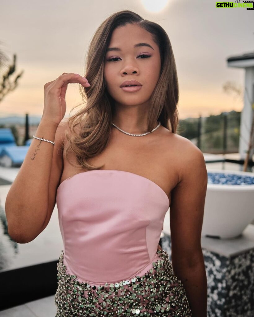 Storm Reid Instagram - i’m still at a loss for words and utterly astounded. thank y’all for the love. thank you to everyone who has been part of my journey and poured into me. thank you for allowing me to be y’all’s Riley. I’m forever indebted and honored. i love you, mommy! Matthew 17:20 🩷🥹 Los Angeles, California