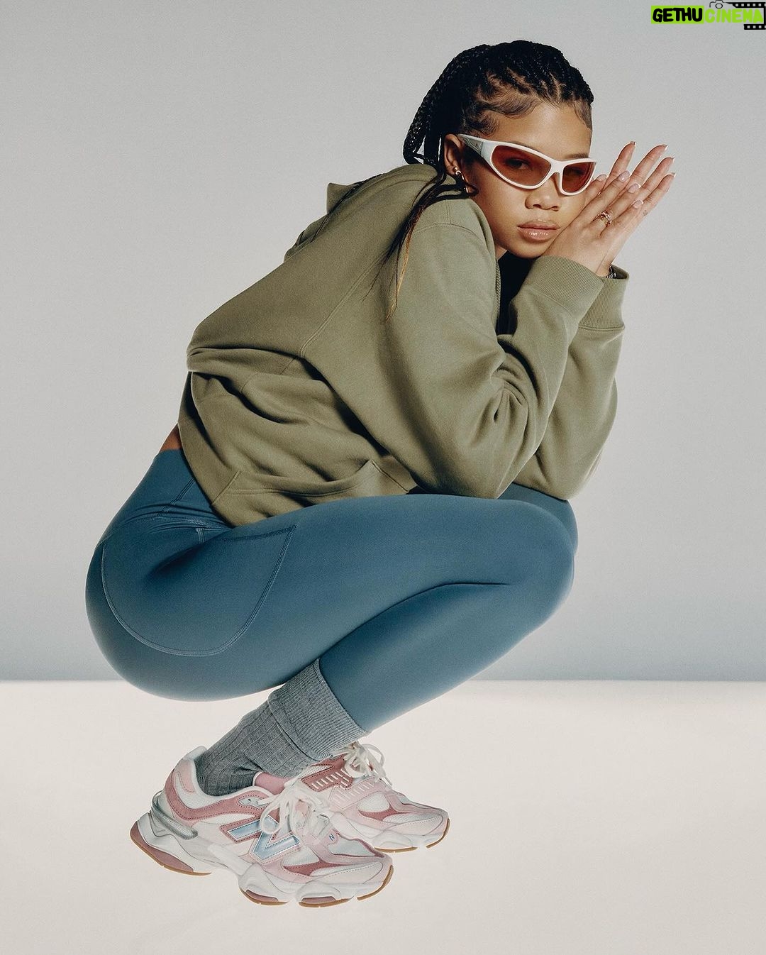 Storm Reid Instagram - ya girl always gone rep @newbalance! the 9060s are exclusively @footlocker 😎 paid partnership #newbalance