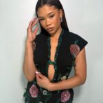 Storm Reid Instagram - custom @balmain for @sagawards ‘24 🖤💐 Los Angeles, California