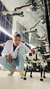 Stromae Instagram - 🤖 ⭐️ Belgian artist @stromae (Paul Van Haver) returned to his home country as the headliner at @lesardentes (Les Ardentes) festival in Liège.⁣⁣ ⁣⁣ But according to Professor Stromae, the true star of the show is his robotic dog. 🙃⁣⁣ ⁣⁣ Music by @stromae Liège, Belgium