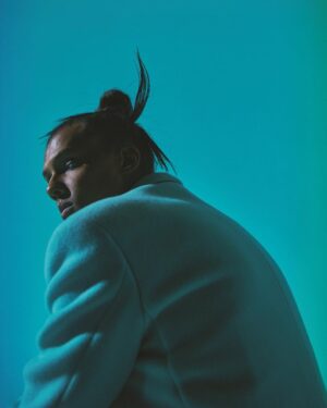 Stromae Instagram - Shooting for @madamefigarofr ⚡️

📷 : @mehdisef