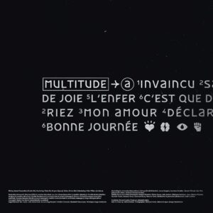 Stromae Instagram - Ça y est « Multitude » est enfin disponible ! J’ai pris beaucoup de plaisir à le faire et j’espère que vous prendrez autant de plaisir à l’écouter. Et aussi un grand merci à tous ceux qui y ont participé, musiciens, comme collaborateurs 🙏🏾 (lien en bio)
__ 
« Multitude » is finally available! I had a lot of fun making it and hope you'll have as much fun listening to it. Also a big thank you to everyone who participated, musicians, as well as collaborators 🙏🏾 (link in bio)

Produced by @mosaert

Thank you: 
Luc Van Haver, Coralie Barbier, Lionel Capouillez, Pieter De Wagter, Peter Philips, Moon Willis, Orelsan, Bruno Letort, Belgian National Orchestra, Orenda Trio (Sefka Miteva/Julia Orcet/Sandrine Conry), Louis Jacques, Juanpaio Toch, Guo Gan, Olga Scroubkova, Maria Elena Boila, Katelijne Onsia, Dmitry Silvian, Bart Naessens, Alfredo Coca, Selman Faris, Taylan Acar, Simon Lequy, Adrien Lambinet, Gaëlle Birenbaum, Evence Guinet-Dannonay, Roxane Hauzeur, Gaëlle Cools, Diego Mitrugno, Marie Van Haver, Boldatwork, Michaël Ferire, Lydie Bonhomme, Cyprien Delire, Alicia Dubois, Eric Jooris, Julie Hubermont, David Weiszfeld, Jonas Faugère, Lauriane Gouhier, Gerald Olivon, Alexandra Baker, Deborah Fenstermacher, Universal Music France, Polydor, Interscope, Darkroom.