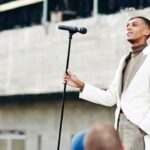 Stromae Instagram - Retour en vidéo sur la création de l’univers de Racine carrée. Et vous, quels sont vos meilleurs souvenirs ? Retrouvez d’autres images inédites de cette période dans notre livre réédition, esquisse d’une retrospective de l’album. Disponible en pré-commande dès maintenant et en vente le 13 octobre. — Throwback to the creation of the universe of Racine carrée. And you, what are your best memories? You’ll find more exclusive images from this period in our reissue book, a retrospective outline of the album. Available for pre-order now, commercial release on October 13. 📹 @aurelmerlhes & @newkidproduction