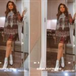 Sugandha Mishra Instagram - Last Night was 🔥in Bangalore . . #swipeleft #lovemyjob #blessed #gig #frindgedress #sugandhamishralive #boomerang Bangalore, India