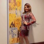 Sugandha Mishra Instagram - Last Night was 🔥in Bangalore . . #swipeleft #lovemyjob #blessed #gig #frindgedress #sugandhamishralive #boomerang Bangalore, India