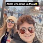 Sugandha Mishra Instagram - Shaadi ke Baad 😂😂😂 . . . #couplegoals #lol #reels #powercouple #married #husband #wife #sanketbhosale #drsanketbhosale #sugandhamishra #suket #travel