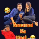 Sugandha Mishra Instagram – Sasuraal : Bacche mann ke sacche 😂😂😂
.
.
.
#reels #comedy #comedyvideos #husbandwife #sanketbhosale #drsanketbhosale #sugandhamishra #lol #fun #funnyreels