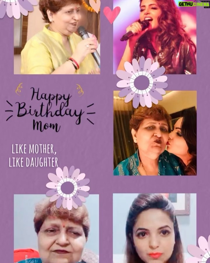Sugandha Mishra Instagram - Happy Birthday to my fantastic mom! @savita2116 π . . You're amazing - you really are! Your great sense of humor and lovely laugh makes everything better..β€οΈ You have raised me to be strong and independent. π Thank you for being there for me against all odds..ππ» May the Lord bless you with even more joy and fill your life with his presence. May he let you conquer all you dream about.π . . #swipeleft #happybirthday #mom #love #gratitude #unconditionallove #mother #birthday #smile #blessings #thankyou Mumbai, Maharashtra