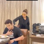 Sugandha Mishra Instagram – #caringwife #omg #lol #couplecomedy #hard #hit #trendingreels