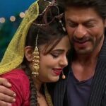 Sugandha Mishra Instagram – Happy Birthday King Khan @iamsrk sir , gem of a person , A True Gentleman ❤️❤️❤️❤️❤️❤️❤️❤️
.
.
#swipeleft #happybirthday #srk #shahrukhkhan #happybirthdaysrk #happybirthdayshahrukhkhan #pathan #sugandhamishra #throwback #danceplus #bollywood #tkss #lol #love #fan