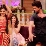 Sugandha Mishra Instagram – Happy Birthday King Khan @iamsrk sir , gem of a person , A True Gentleman ❤️❤️❤️❤️❤️❤️❤️❤️
.
.
#swipeleft #happybirthday #srk #shahrukhkhan #happybirthdaysrk #happybirthdayshahrukhkhan #pathan #sugandhamishra #throwback #danceplus #bollywood #tkss #lol #love #fan