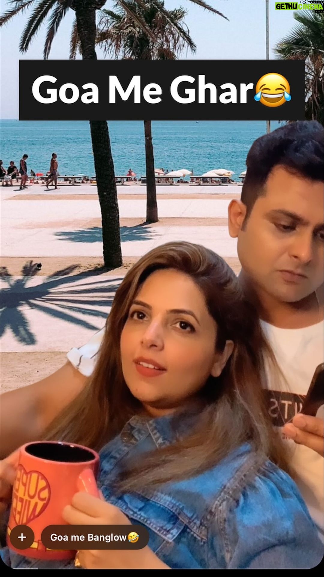 Sugandha Mishra Instagram - #goa #lol #love #couplegoals #funny #goameghar #sugandhamishra